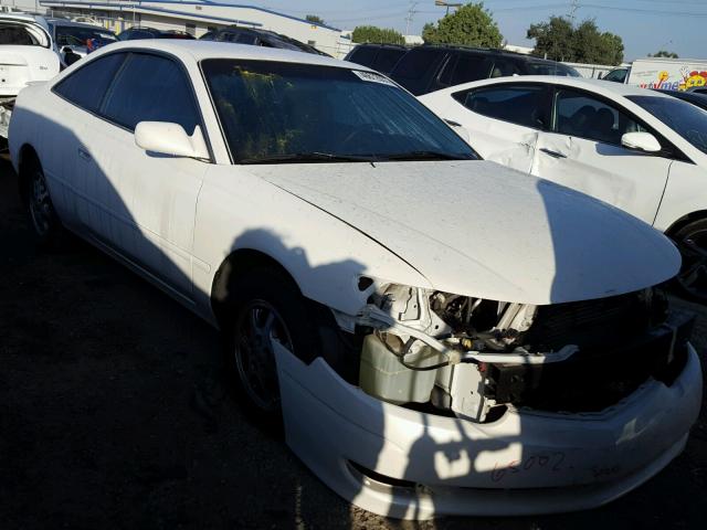 2T1CE22PX3C019282 - 2003 TOYOTA CAMRY SOLA WHITE photo 1