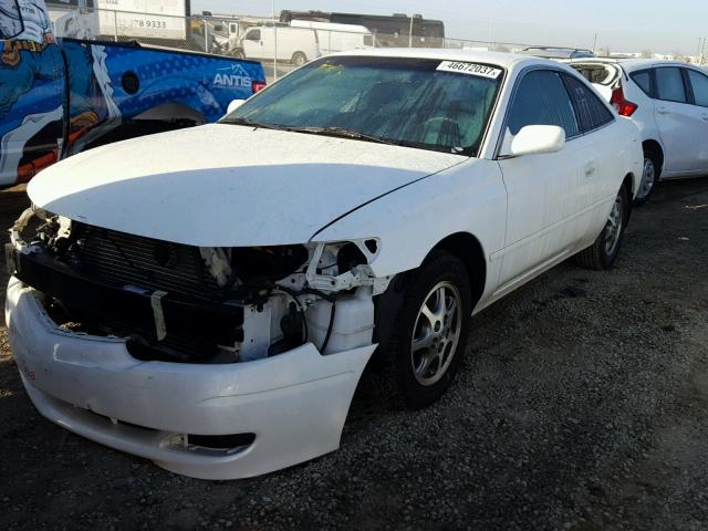2T1CE22PX3C019282 - 2003 TOYOTA CAMRY SOLA WHITE photo 2
