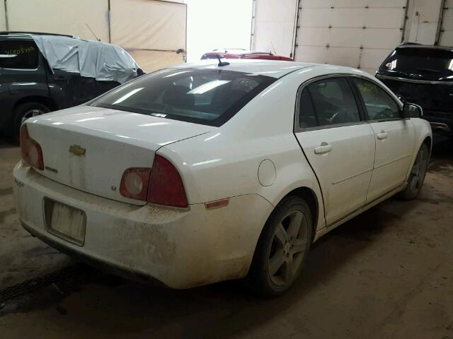 1G1ZH57B79F248687 - 2009 CHEVROLET MALIBU 1LT WHITE photo 4
