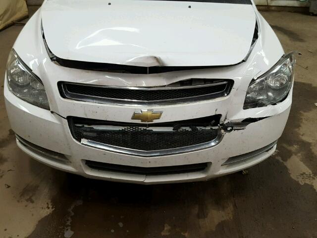 1G1ZH57B79F248687 - 2009 CHEVROLET MALIBU 1LT WHITE photo 9