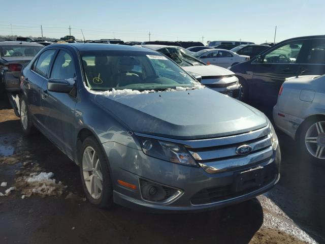 3FAHP0JG3BR190220 - 2011 FORD FUSION BLUE photo 1