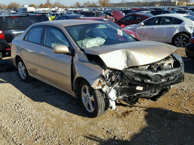 2T1BU4EE6BC646001 - 2011 TOYOTA COROLLA BA GOLD photo 1