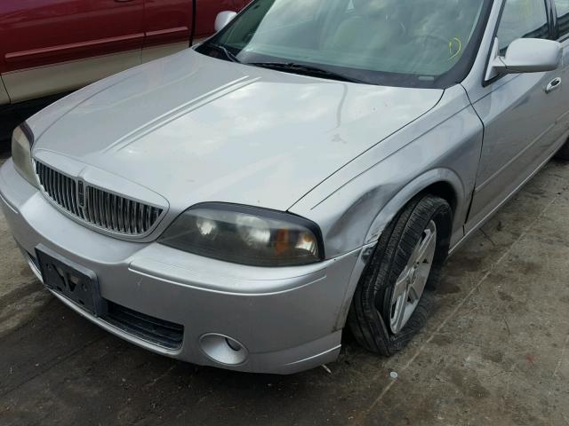1LNFM87A46Y615717 - 2006 LINCOLN LS SILVER photo 9