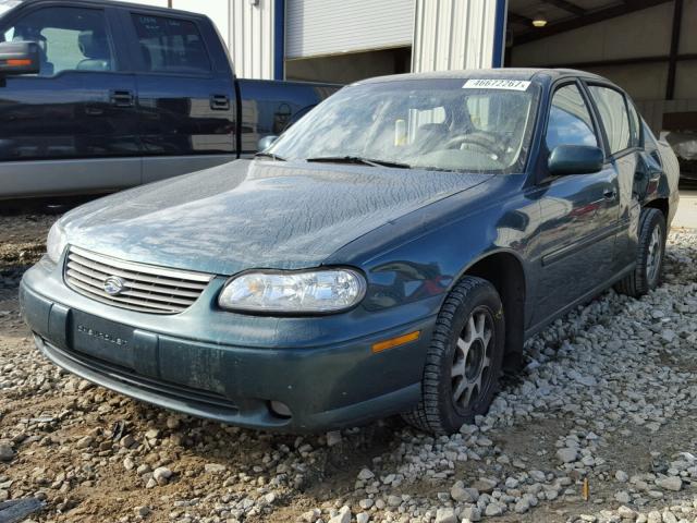 1G1NE52M0WY180247 - 1998 CHEVROLET MALIBU LS GREEN photo 2