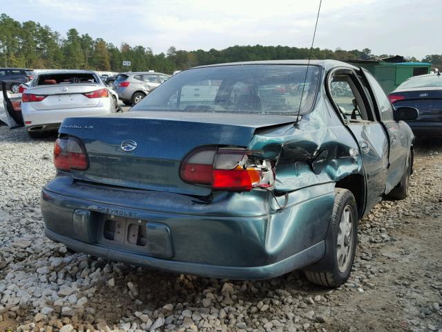 1G1NE52M0WY180247 - 1998 CHEVROLET MALIBU LS GREEN photo 4