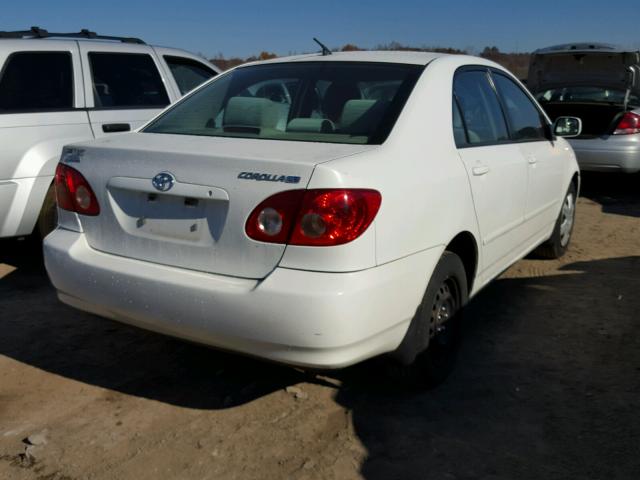 1NXBR32E97Z895303 - 2007 TOYOTA COROLLA CE WHITE photo 4