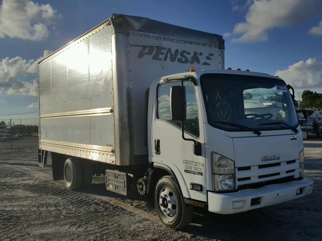 JALC4W167C7000093 - 2012 ISUZU NPR HD WHITE photo 1