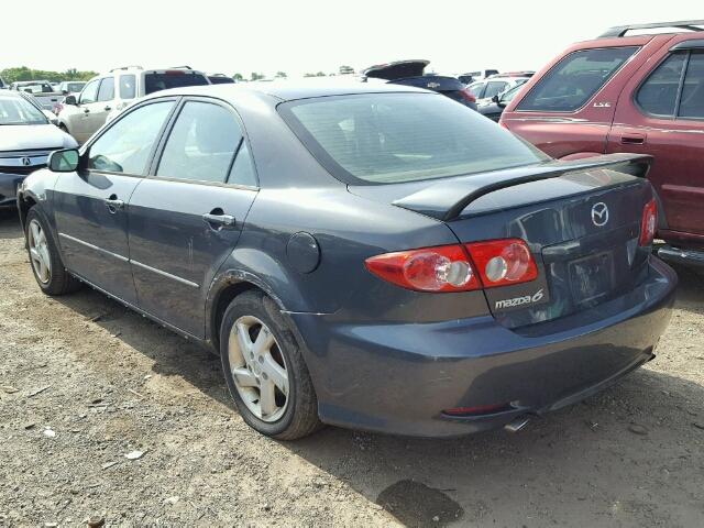 1YVFP80C535M56849 - 2003 MAZDA 6 I GRAY photo 3