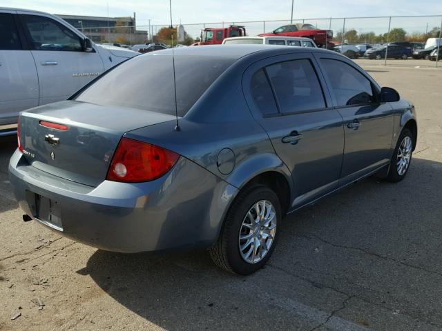 1G1AK55F567835416 - 2006 CHEVROLET COBALT LS BLUE photo 4