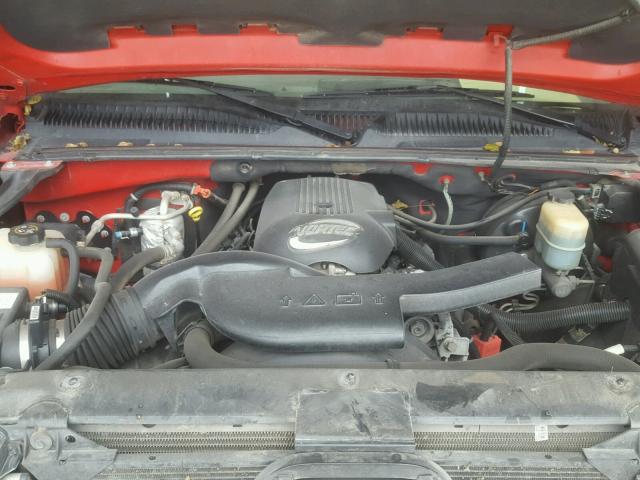 3GNEC13T42G229232 - 2002 CHEVROLET AVALANCHE RED photo 7