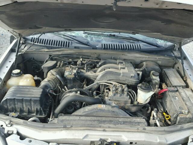 4M2ZU66K74ZJ43725 - 2004 MERCURY MOUNTAINEE GRAY photo 7