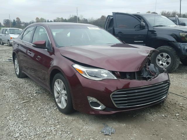 4T1BK1EB1DU037667 - 2013 TOYOTA AVALON BAS MAROON photo 1