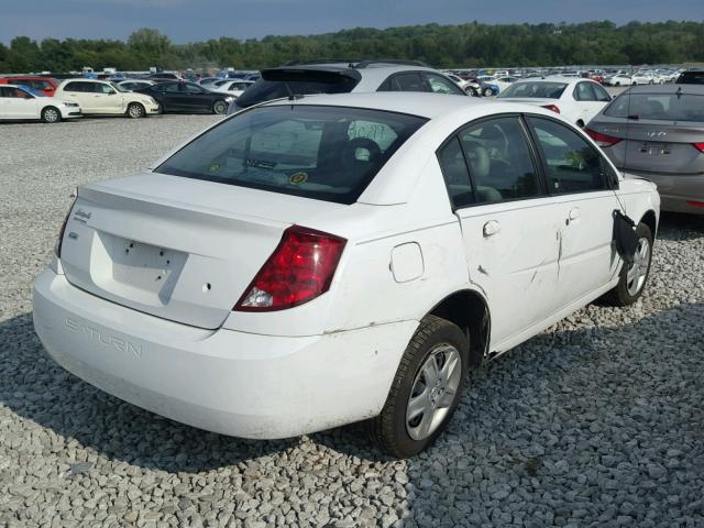 1G8AJ55F16Z143856 - 2006 SATURN ION LEVEL WHITE photo 4