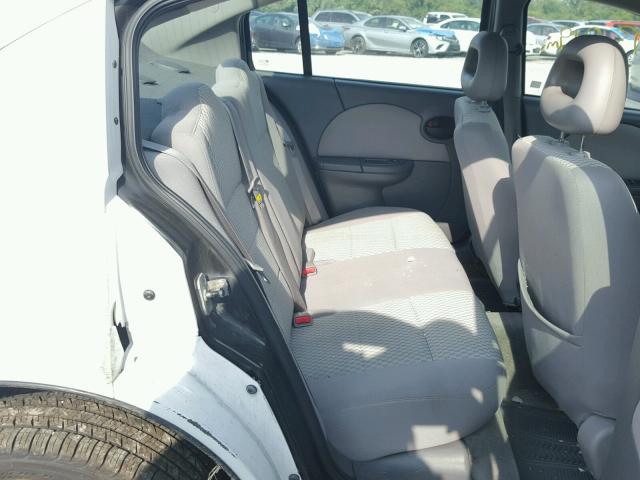1G8AJ55F16Z143856 - 2006 SATURN ION LEVEL WHITE photo 6