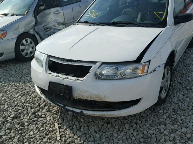 1G8AJ55F16Z143856 - 2006 SATURN ION LEVEL WHITE photo 9