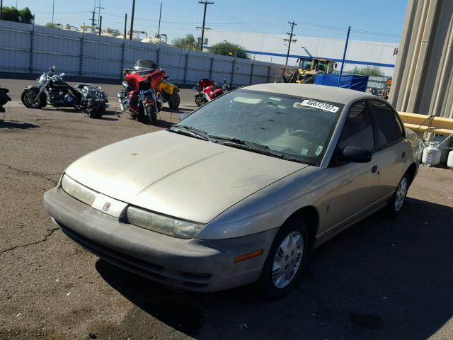 1G8ZH5284XZ139967 - 1999 SATURN SL1 TAN photo 2