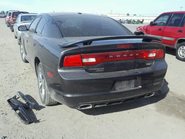 2C3CDXDT1EH283031 - 2014 DODGE CHARGER R/ GRAY photo 3