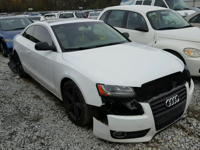 WAULFAFR2AA042461 - 2010 AUDI A5 PREMIUM WHITE photo 1