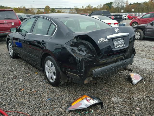 1N4AL21E78N551791 - 2008 NISSAN ALTIMA 2.5 BLACK photo 3