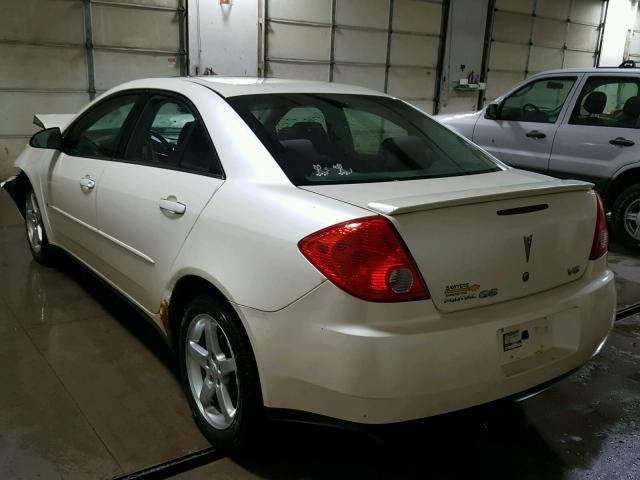 1G2ZG57N784171466 - 2008 PONTIAC G6 BASE WHITE photo 3