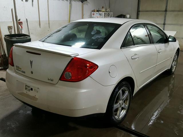 1G2ZG57N784171466 - 2008 PONTIAC G6 BASE WHITE photo 4