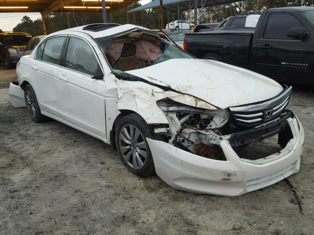 1HGCP2F73CA030781 - 2012 HONDA ACCORD EX WHITE photo 1