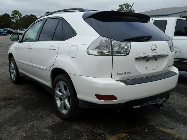 JTJGA31U150050232 - 2005 LEXUS RX 330 WHITE photo 3