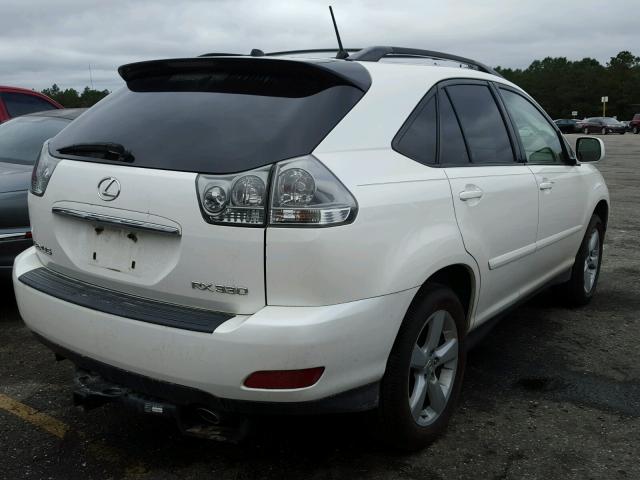 JTJGA31U150050232 - 2005 LEXUS RX 330 WHITE photo 4