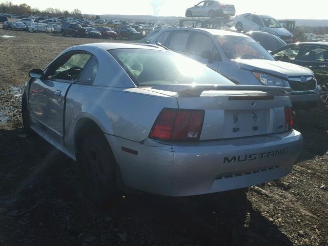 1FAFP40413F338515 - 2003 FORD MUSTANG SILVER photo 3