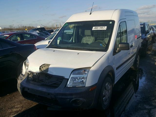 NM0LS7AN6DT163117 - 2013 FORD TRANSIT CO WHITE photo 2