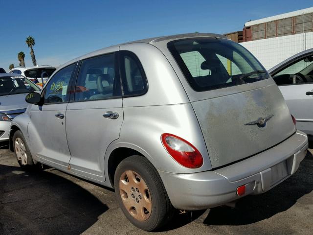 3A8FY48B38T137909 - 2008 CHRYSLER PT CRUISER SILVER photo 3