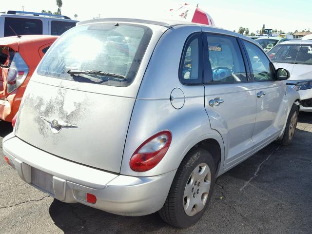 3A8FY48B38T137909 - 2008 CHRYSLER PT CRUISER SILVER photo 4