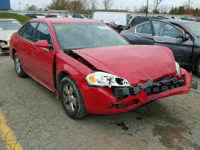 2G1WB5EK5A1253177 - 2010 CHEVROLET IMPALA LT RED photo 1