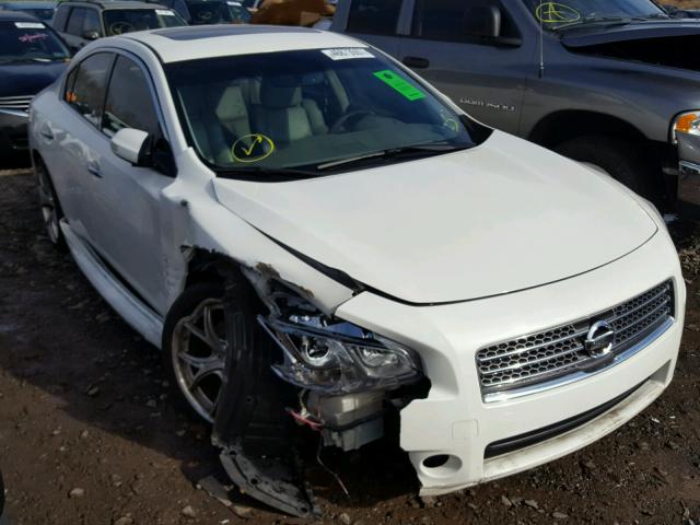 1N4AA51EX9C839485 - 2009 NISSAN MAXIMA S WHITE photo 1