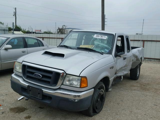 1FTZR44E84PA24859 - 2004 FORD RANGER SUP SILVER photo 2