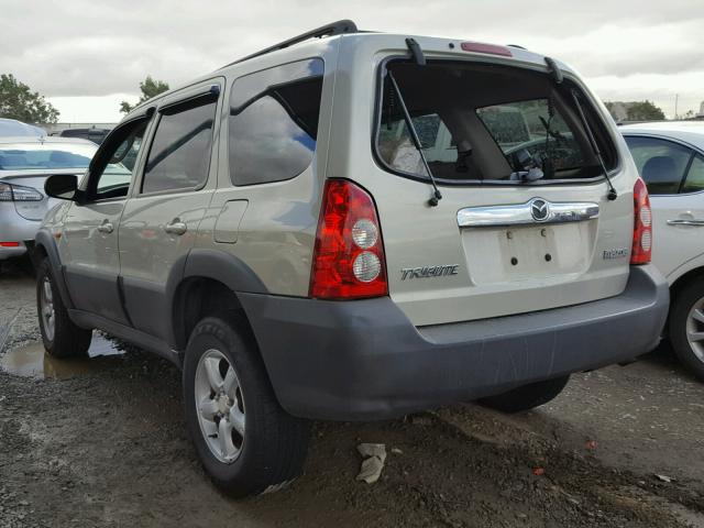 4F2YZ02Z65KM17705 - 2005 MAZDA TRIBUTE I SILVER photo 3