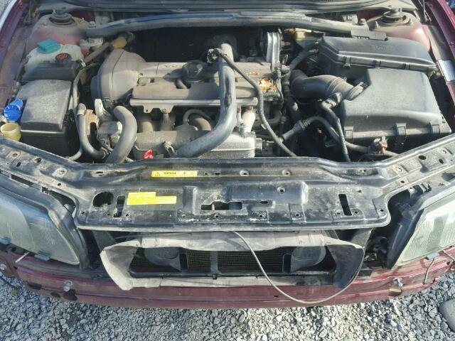 YV1RH59H642380780 - 2004 VOLVO S60 2.5T RED photo 7