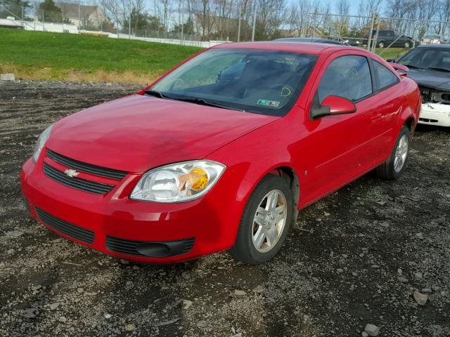 1G1AL18F467827454 - 2006 CHEVROLET COBALT LT RED photo 2