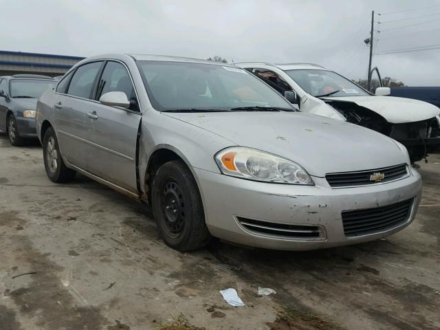 2G1WT58K679330156 - 2007 CHEVROLET IMPALA LT SILVER photo 1