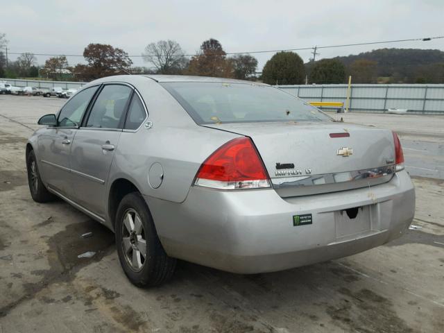 2G1WT58K679330156 - 2007 CHEVROLET IMPALA LT SILVER photo 3