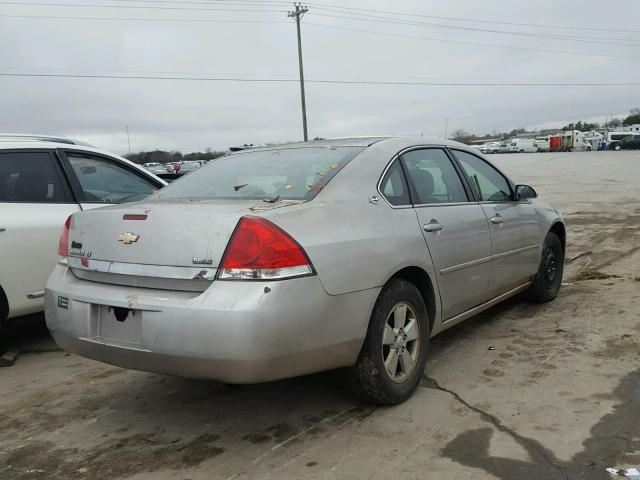 2G1WT58K679330156 - 2007 CHEVROLET IMPALA LT SILVER photo 4