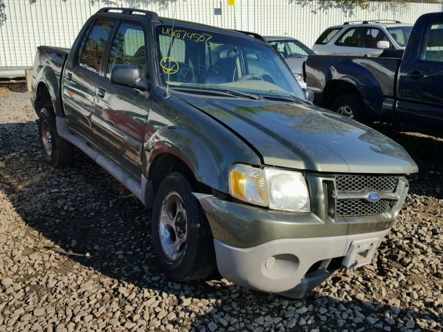 1FMZU77E82UA96795 - 2002 FORD EXPLORER S GREEN photo 1