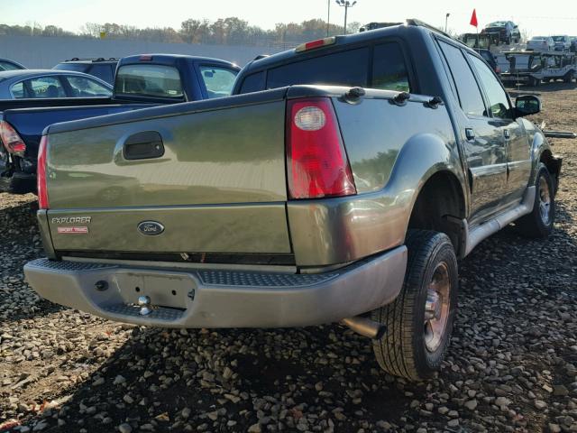 1FMZU77E82UA96795 - 2002 FORD EXPLORER S GREEN photo 4