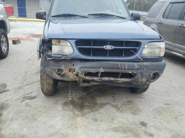 1FMDU62X6YZB31102 - 2000 FORD EXPLORER X BLUE photo 9