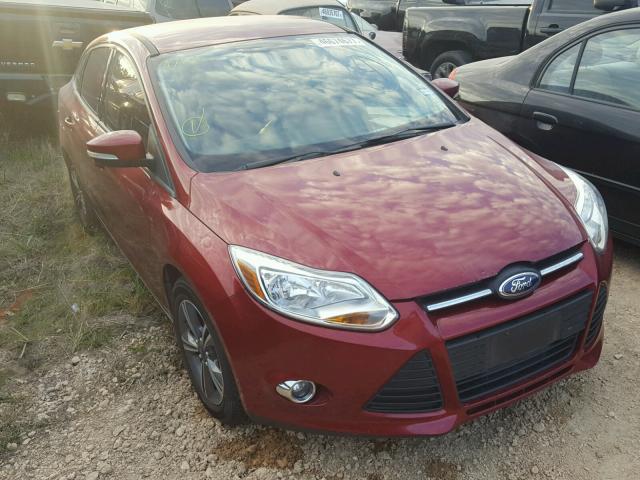 1FADP3F22EL161338 - 2014 FORD FOCUS SE MAROON photo 1