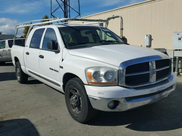 3D7KR19DX6G202784 - 2006 DODGE RAM 1500 WHITE photo 1