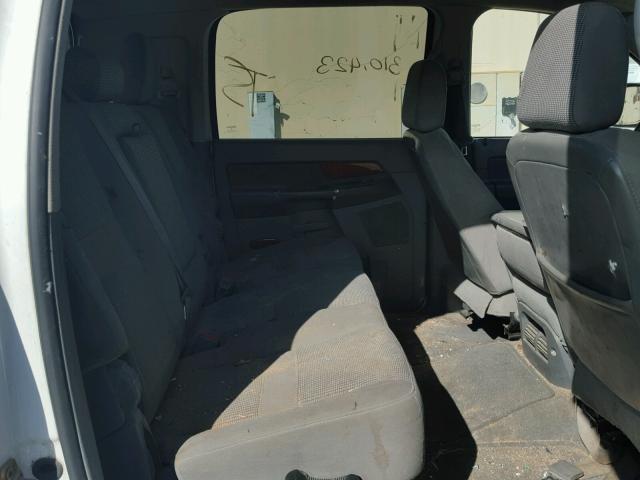 3D7KR19DX6G202784 - 2006 DODGE RAM 1500 WHITE photo 6