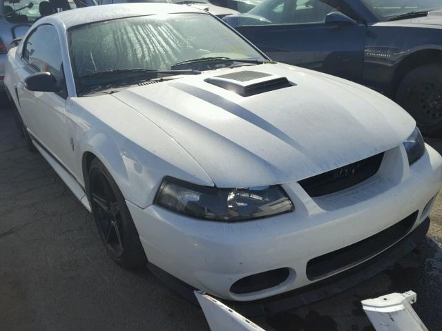 1FAFP42RX3F420073 - 2003 FORD MUSTANG MA WHITE photo 1