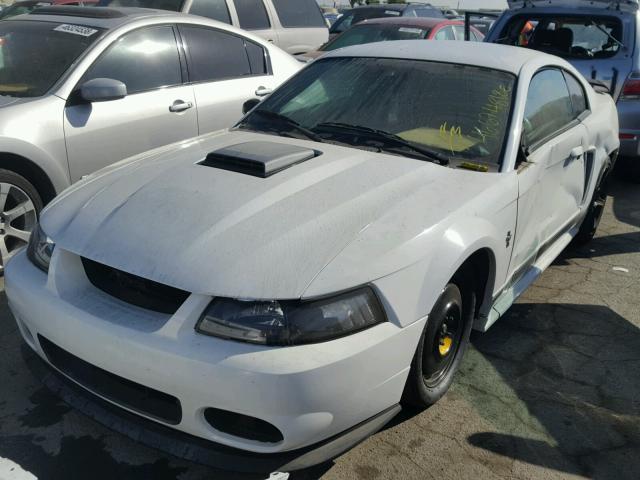 1FAFP42RX3F420073 - 2003 FORD MUSTANG MA WHITE photo 2