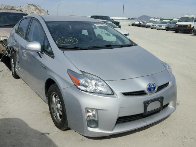 JTDKN3DU3A0084941 - 2010 TOYOTA PRIUS SILVER photo 1